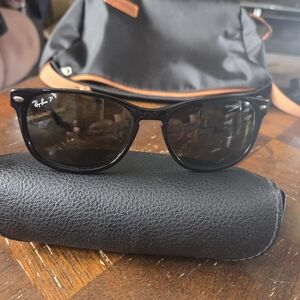 Ray-Ban Black Polarized And Case